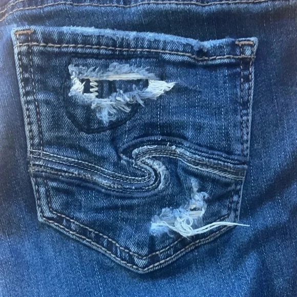 Silver aiko mid skinny jeans - Picture 7 of 8